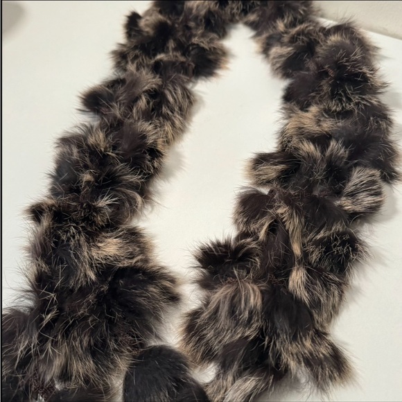 Glamourous vintage real  fur scarf - Picture 4 of 4